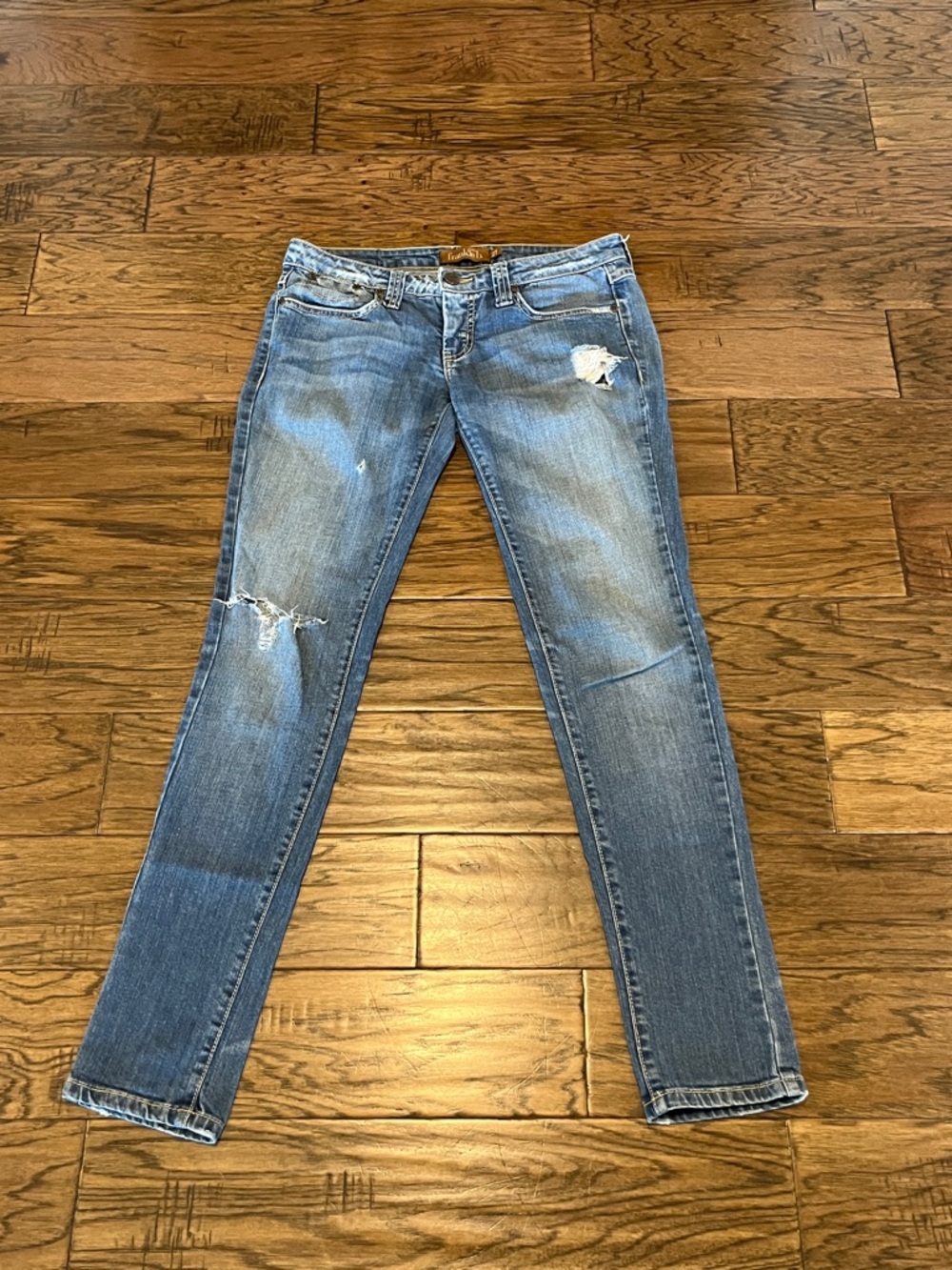 Vintage Y2K Frankie B Denim Straight Low Rise Size 27